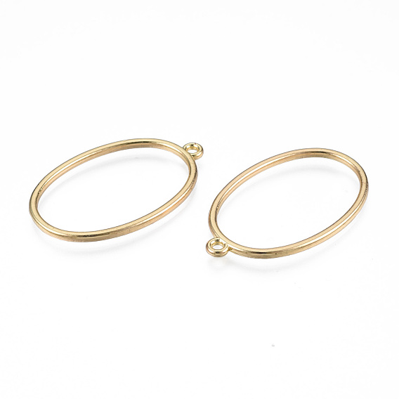 Подвесные подвески из сплава, для diy уф смолы, эпоксидная смола, Прессованные цветочные украшения, без кадмия и без свинца, овальные