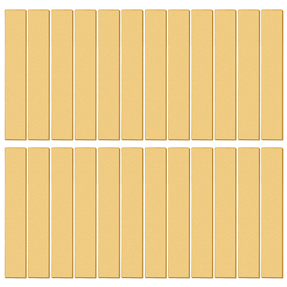 30шт. ч62 латунные листы, сырой (без покрытия), прямоугольные