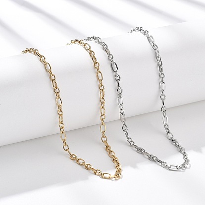 3.5мм 304 ожерелья из нержавеющей стали с овальными звеньями