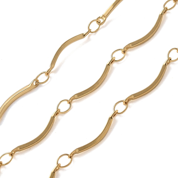 304 арочные звенья цепи из нержавеющей стали, ионное покрытие (ip), пайки, с катушкой