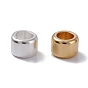 Brass Beads, Long-Lasting Plated, Faceted, Column