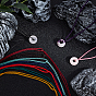 Gorgecraft 40Pcs 10 Colors Polyamide Cord Necklace Making, for Handmade Jade Pendant Cord Necklace Making, Adjustable Braided Necklace Rope Cord