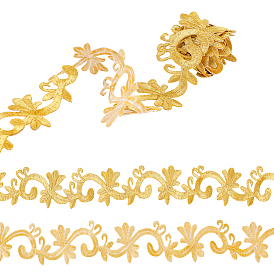 Computerized Embroidery Cloth Iron On/Sew On Patches, Costume Accessories, Appliques, Floral Pattern