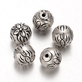 Perles rondes en plastique ccb, 12mm, Trou: 2mm