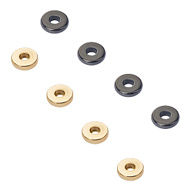 Unicraftale Vacuum Plating 304 Stainless Steel Spacer Beads, Donut