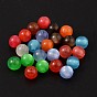 Resin Beads, Round, 8mm, Hole: 1.5mm