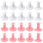 20Pcs 2 Colors Nail Finger Holder Bracket Stand, Fixed Finger Holder