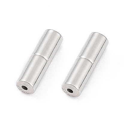 925 стерлингового серебра винтовые застежками, застежки, колонка