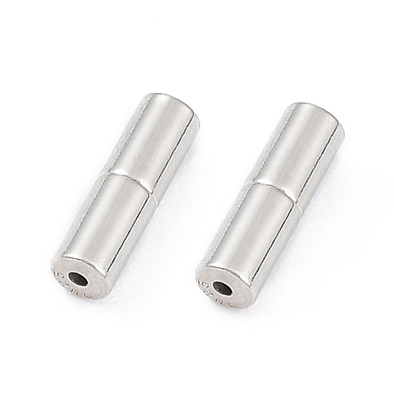 925 стерлингового серебра винтовые застежками, застежки, колонка