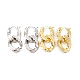 Brass Dangle Earrings for Women