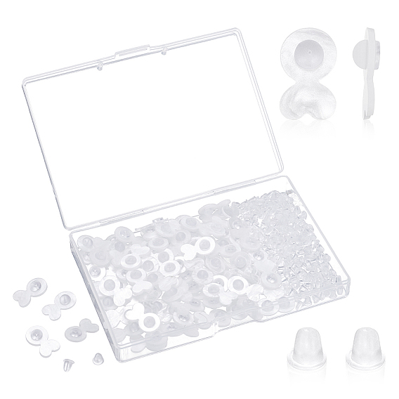 Аксессуары из смоляных берушей, с пластиковыми гайками уха, сердце