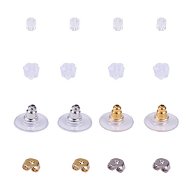 Латунные гайки, латунь с пластмассовыми серьгами, резиновые серьги из пластика