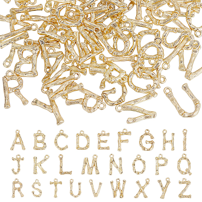 2наборы подвесок из сплава, Письмо ~ Z, без кадмия, без никеля и без свинца, реальный 18 k позолоченный