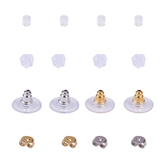 Латунные гайки, латунь с пластмассовыми серьгами, резиновые серьги из пластика