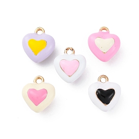 Сплав эмали прелести, шарма сердца, золотые