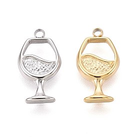 304 прелести нержавеющей стали, очарование бокала вина, ионное покрытие (ip)