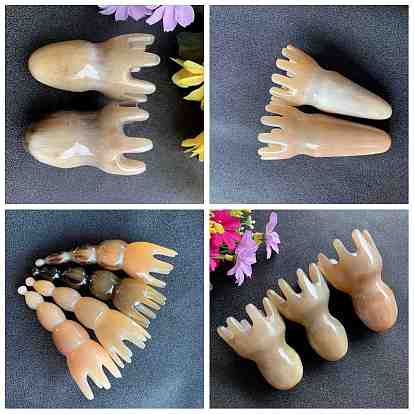 Массажные гребни из смолы, гребни осьминога, массажные инструменты