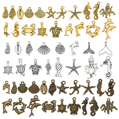168 шт. Подвески из сплава в тибетском стиле, разнообразные