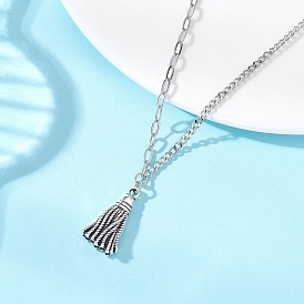 Кулон с кисточкой из сплава 304 цепочки из нержавеющей стали