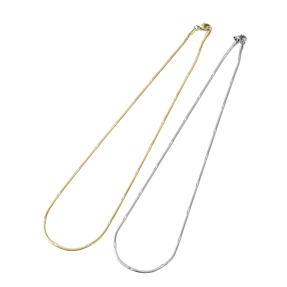 304 ожерелья в форме змеи из нержавеющей стали для женщин