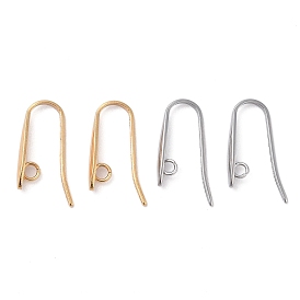 304 Stainless Steel Hoop Earrings Finding