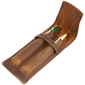 Кожаный пенал Crazy Horse, пенал