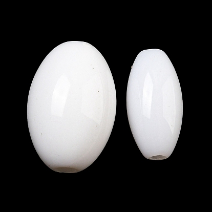 Непрозрачные акриловые бусины, рис/бочка