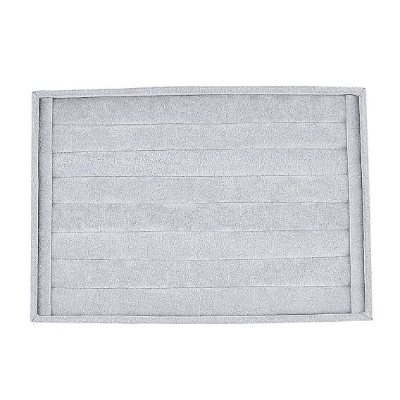 Дисплеев бархат кольцо, с дерева и губки, кубоид, 350x240x30 мм