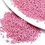 11/0 Grade A Baking Paint Glass Seed Beads, Cylinder, Uniform Seed Bead Size, Opaque Colours Luster