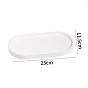 Овальная ювелирная тарелка из гипса, лоток для хранения колец, , Серьги