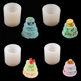 Формы для ароматизированных свечей, силиконовые формы для торта