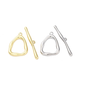 Brass Toggle Clasps, Triangle