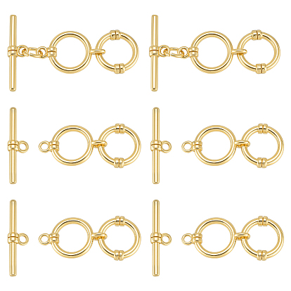 6шт латунные застежки