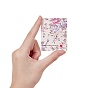 180 Pcs 6 Styles Cardboard Necklace Earring Set Display Cards, Rectangle