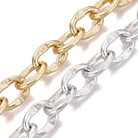 Cadenas de cable de aluminio, sin soldar, con carrete