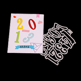 Номерная рамка из углеродистой стали умирает трафареты, для diy scrapbooking / фотоальбом, Decorat