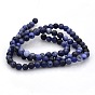 Natural Sodalite Round Beads Strands