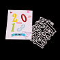 Номерная рамка из углеродистой стали умирает трафареты, для diy scrapbooking / фотоальбом, Decorat