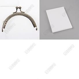 6Pcs Iron Purse Frame, for Bag Sewing Craft Tailor Sewer