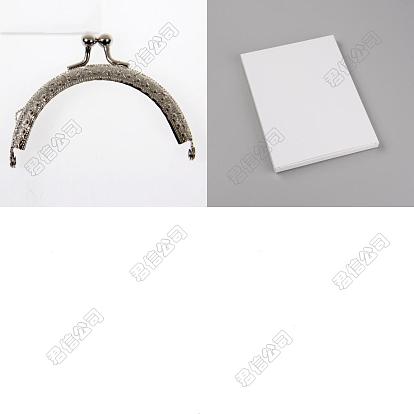 6Pcs Iron Purse Frame, for Bag Sewing Craft Tailor Sewer