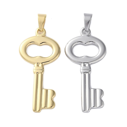 304 из нержавеющей стали большие кулоны, брелок для ключей, вакуумное покрытие pvd