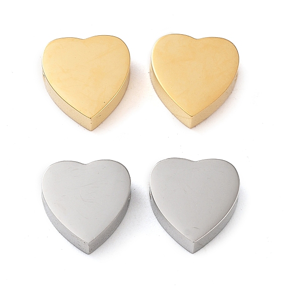 304 из нержавеющей стали бусы, сердце