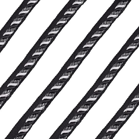 Полиэфирная лента, для костюмов одежда халаты край полосы, швейный аксессуар