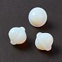 Perles opalite, sans trou, forme de saturne