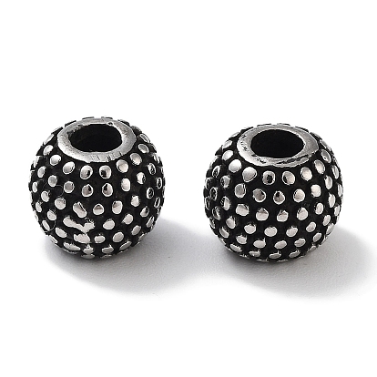 304 из нержавеющей стали бусы, круглые