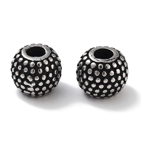 304 из нержавеющей стали бусы, круглые