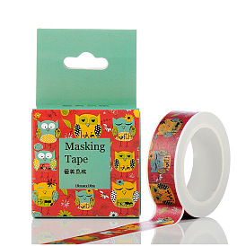 Adhesive Paper Tape, for Card-Making, Scrapbooking, Diary, Planner, Envelope & Notebooks