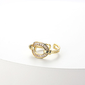 O Letter Ms. European and American Style Ring - Trendy Personalized Accessory