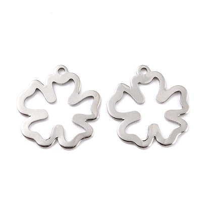201 Stainless Steel Pendants, Flower