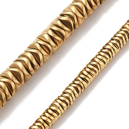 Синтетических немагнитных гематит бисер нитей, волнистый диск